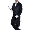 black tailcoat