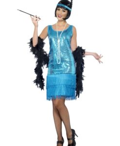 1920's Fun Time Flapper - Teal