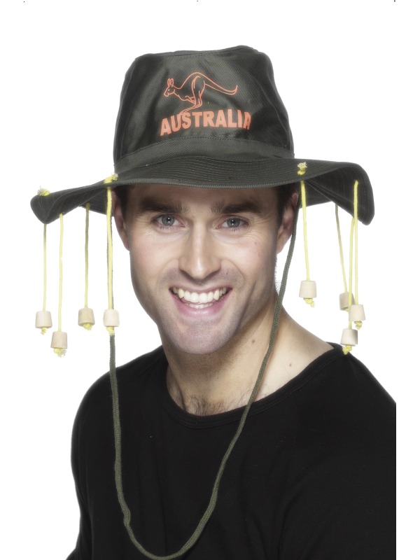 Australian Hat with corks