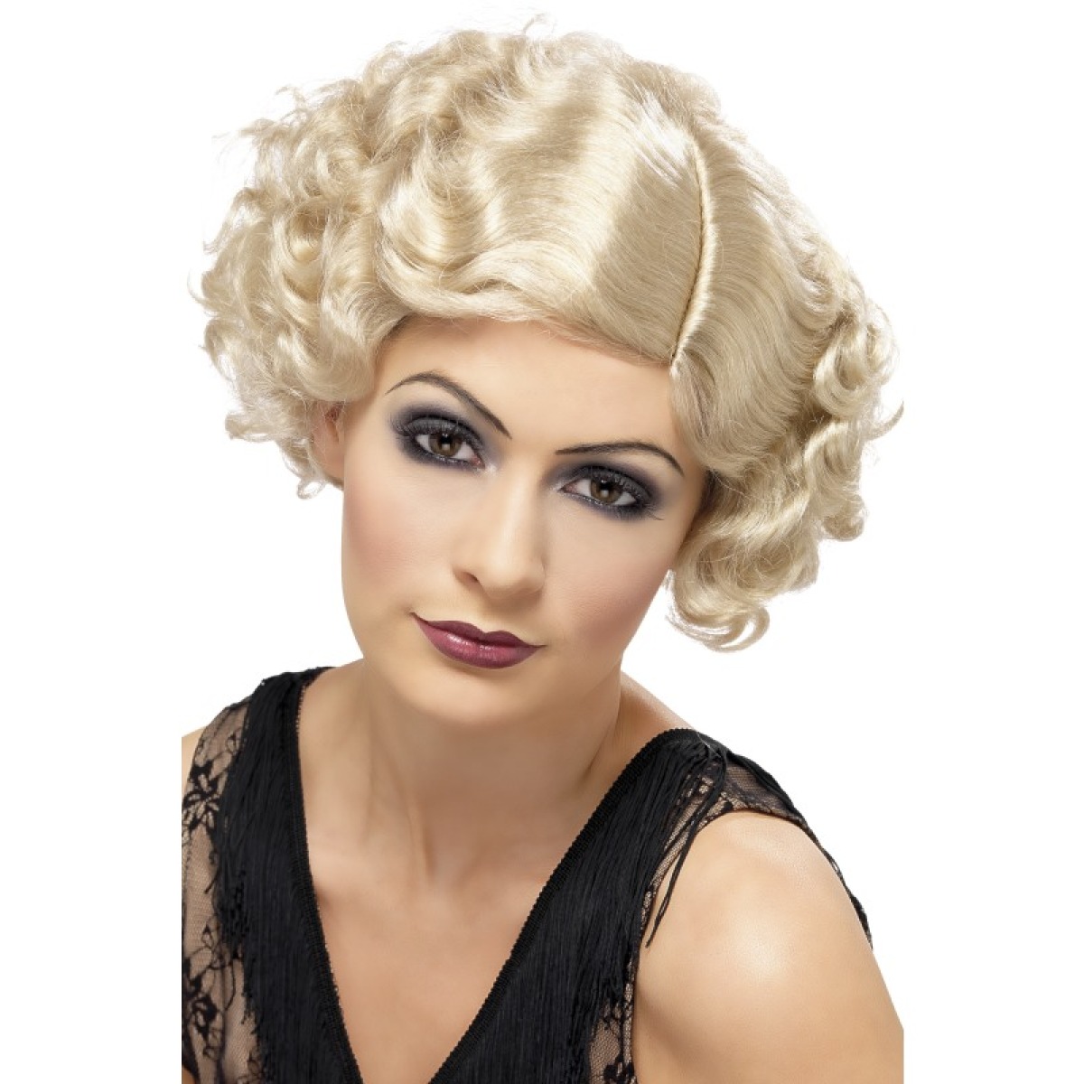 Flirty Flapper Wig - Blonde