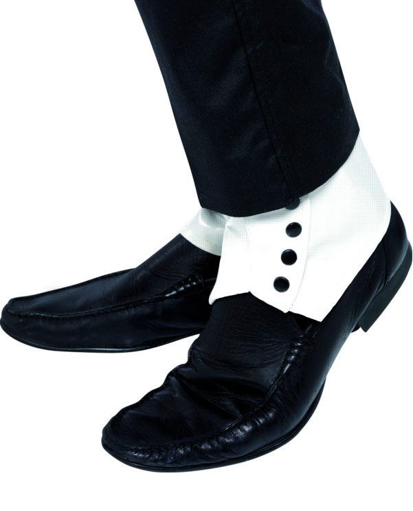 1920's Spats (black buttons)