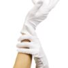 GLOVES: Short white