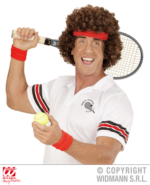 80's Tennis Player Wig