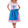 Oktoberfest Dirndl - Pink Check