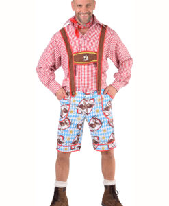 OKTOBERFEST LEDERHOSEN- "Alm Hirsh" Bavarian Stag desing / badge.