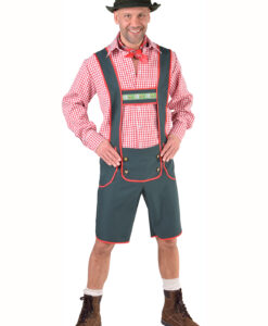 Bavarian Lederhosen oktoberfest - Green