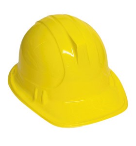 Construction Worker / Builders Helmet - Plastic