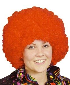 Red Clown Wig