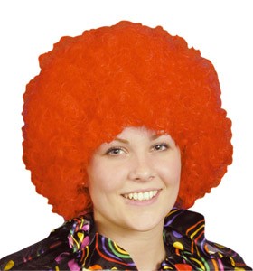 Red Clown Wig