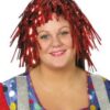 Tinsel Wig - Red