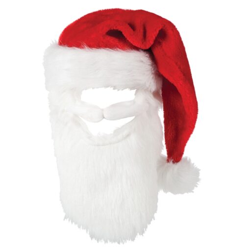 Christmas Santa Hat with Beard