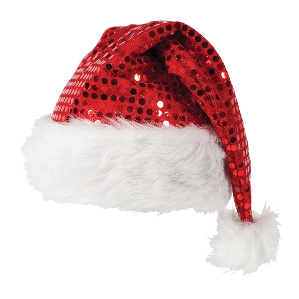 Christmas Santa Hat - Sequin