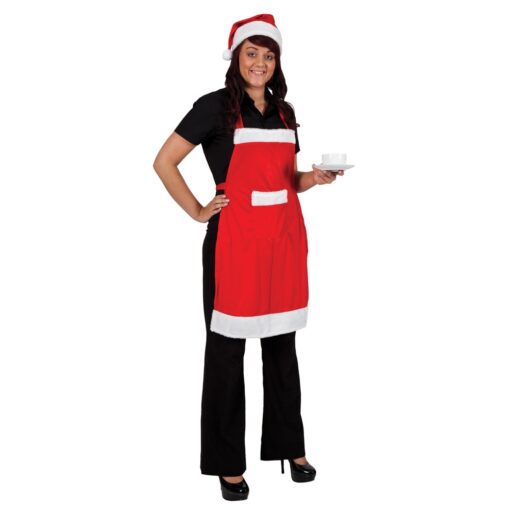 Christmas Apron + Hat