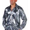 Liquid Silver Metallic Shirt