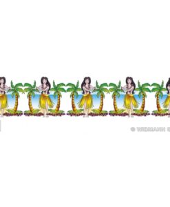 Decoration Garland - Hawaiian Hula Girl