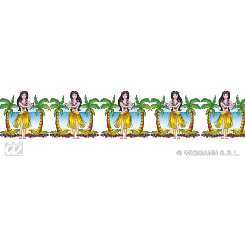 Decoration Garland - Hawaiian Hula Girl