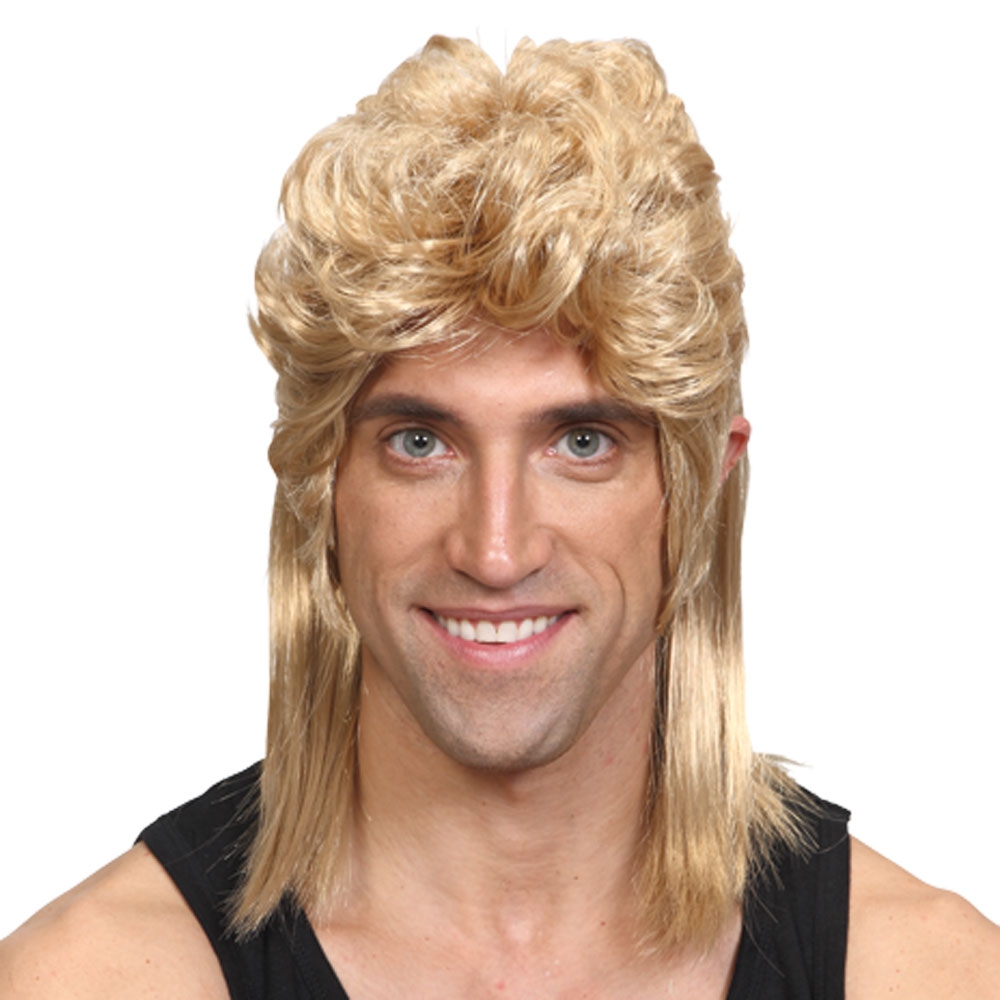 80's style Mullet Wig