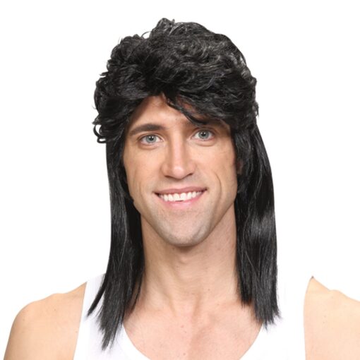 80's style Mullet Wig - Image 3