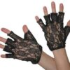 GLOVES: Short laced fingerless - 2 colours