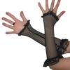 GLOVES: Fingerless fishnet