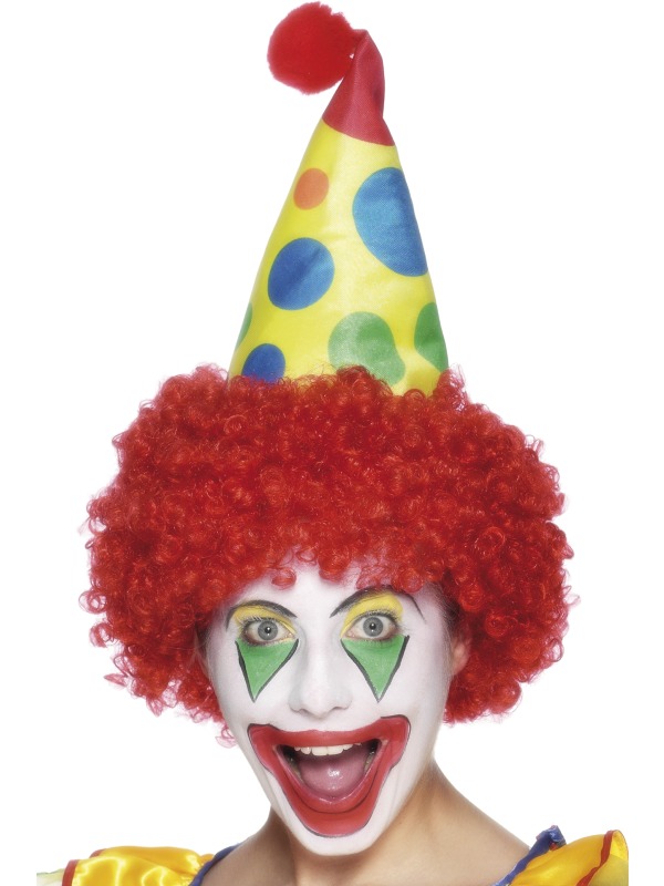 Clown Hat with Hair