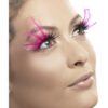 Eyelashes - Pink Feathered