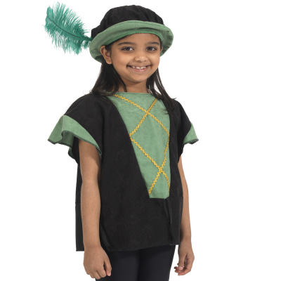 Tudor Tabard , Green / Black – Fantasy World