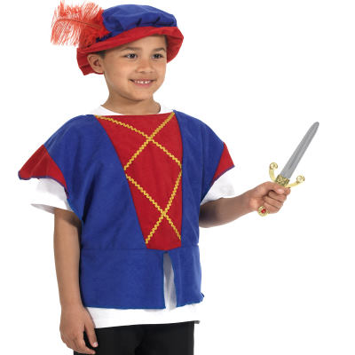 Tudor Tabard , Blue / Red