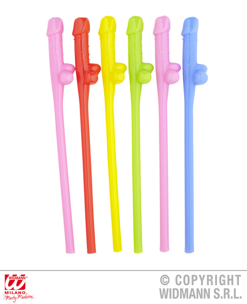 Willy Straws - Colored