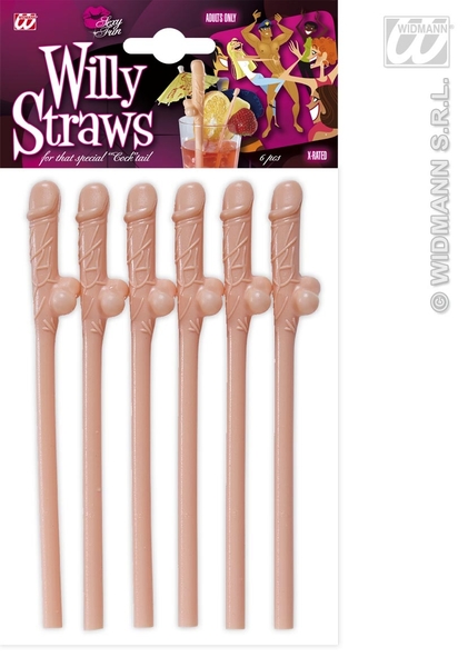 Willy Straws - pink