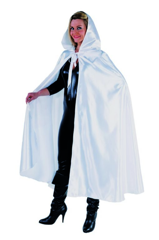 White Hooded Cloak