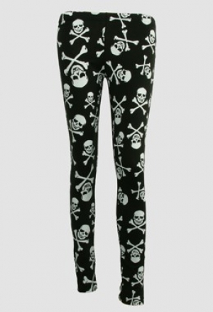 Pirate - Skull and Cross Bones Leggings
