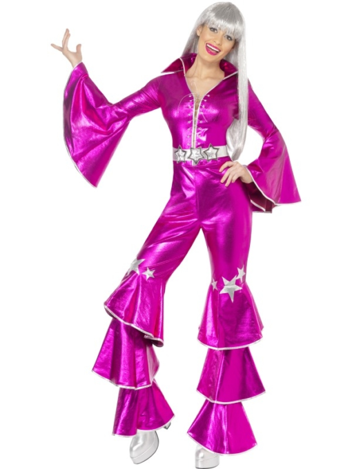 Glam "Dancing Queen" Jumpsuit - Pink
