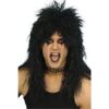 80's Hard Rocker Wig - black