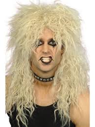 80's Rocker Wig - Blonde