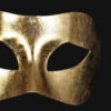 Eye Mask - Metallic Gold