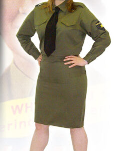 40's "Andrews Sisters" , Army - 2 colours / 3 sizes - For Hire
