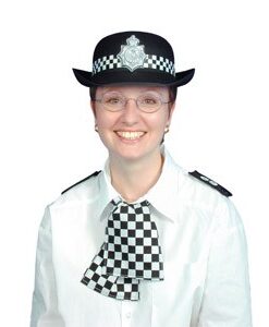Police Womans Hat - Black or Pink