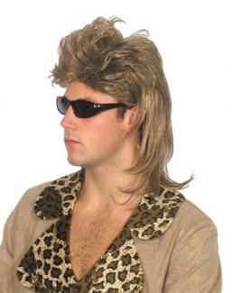 Wig - 80's "Terry" Mullet Wig