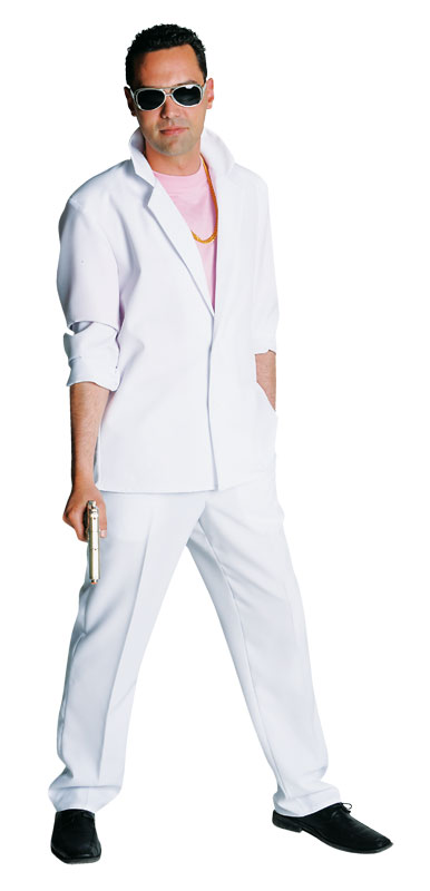 80's Deluxe Miami Vice , Crockett - White Suit