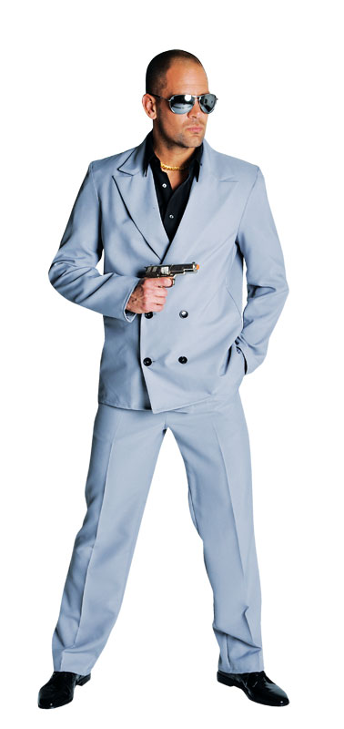 80's Deluxe Miami Vice , Stubbs - Grey Suit