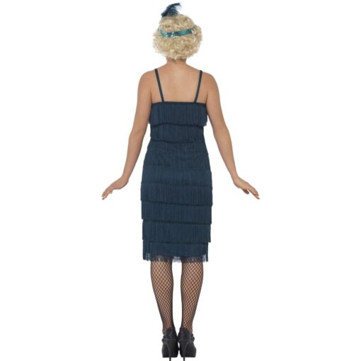 1920's Green Fringe Flapper (Longer) - Image 3