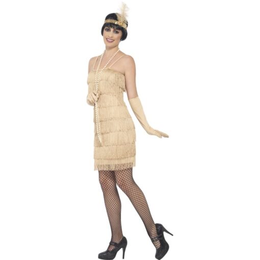 1920's Gold Flapper (Shorter) - Image 2