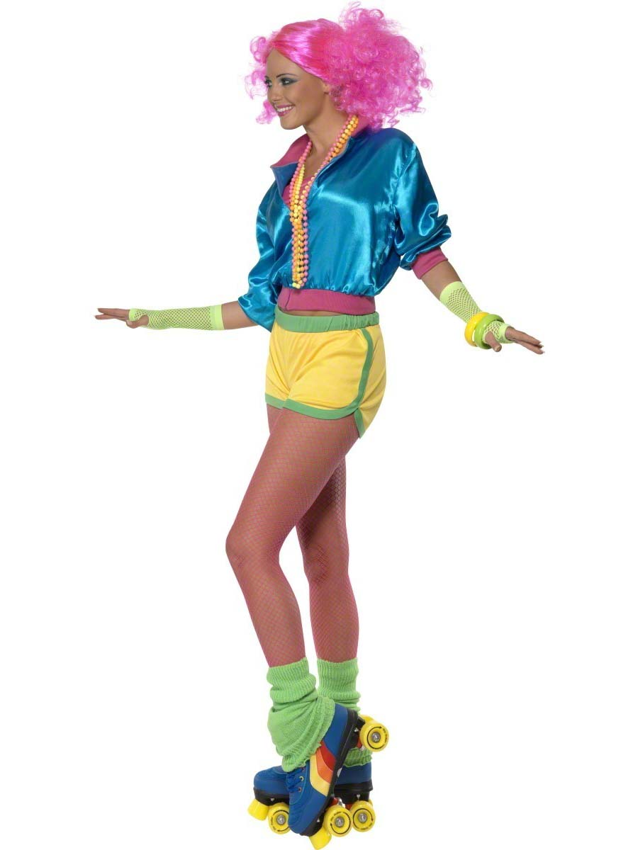 80s neon fancy barra dress