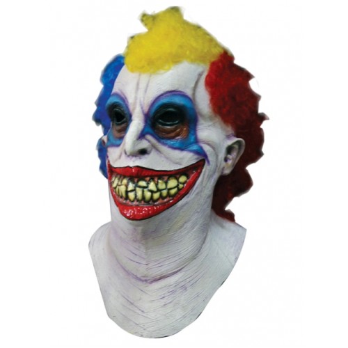 Horror Clown Mask + Neck - "Booba"