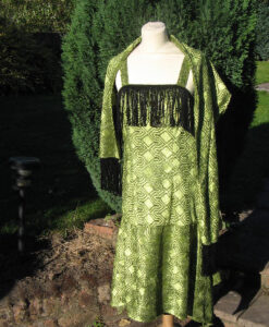20's Green Flapper - size 14/16 - For Hire