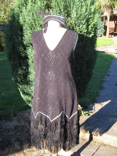 20's Fringed Flapper - size 12 - For Hire