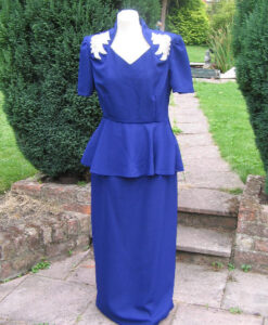 1940's "Posh" day dress , size 12 - For Hire