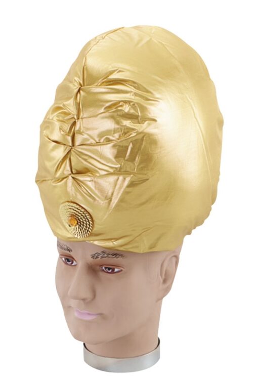 Turban gold hat