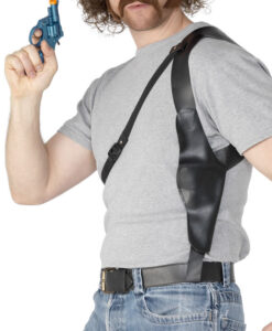 Gangster Shoulder Holster for a small gun.